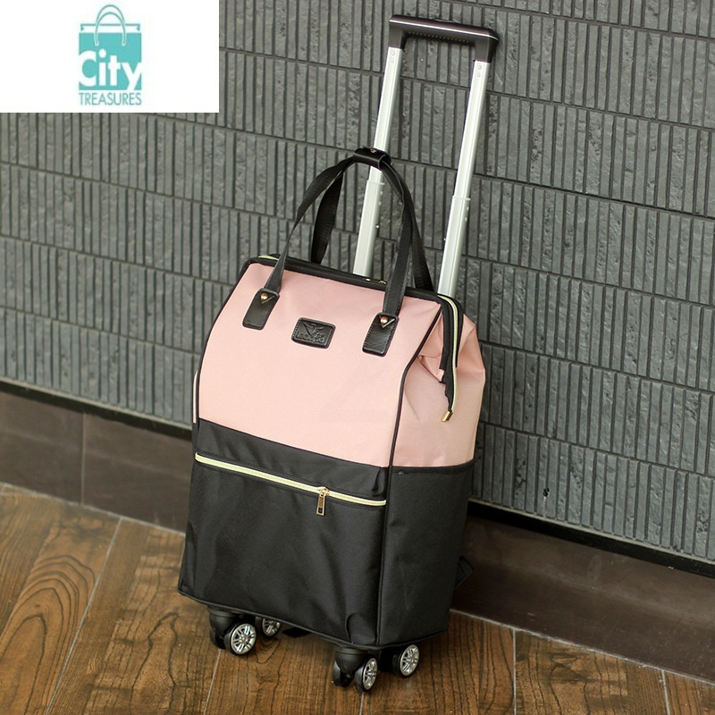 bangdou短途旅游包大容量行李袋登机拉杆箱女轻便旅行袋出差男行李子