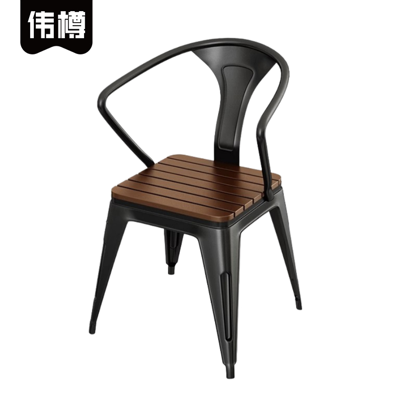 伟樽户外椅45*45*80cm把高清大图