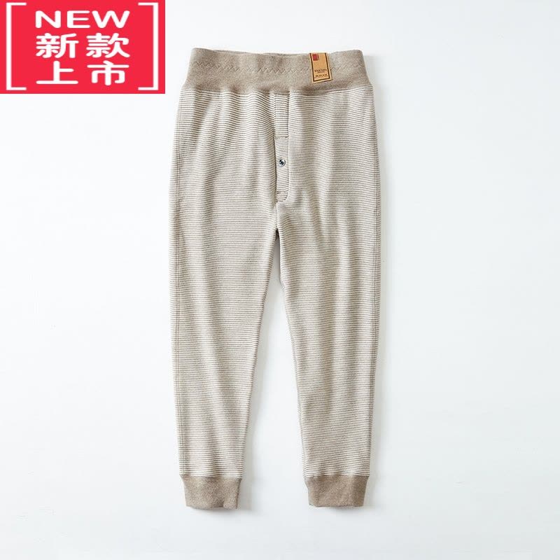 可莉允加肥加大男童保暖裤内穿中大童胖童加绒秋裤加厚儿童胖女童棉裤图片