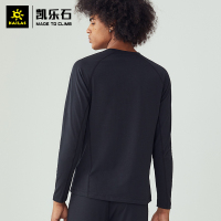 凯乐石秋冬户外运动男款COOLMAX透气排汗内衣套装