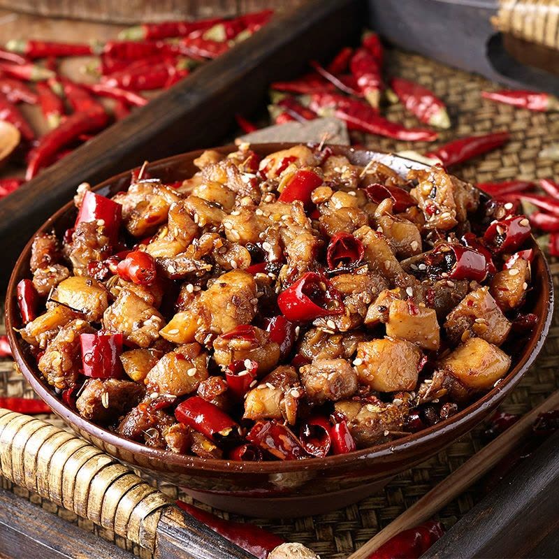 冷吃兔兔子肉麻辣美食兔肉网红袋装特产小吃零食图片
