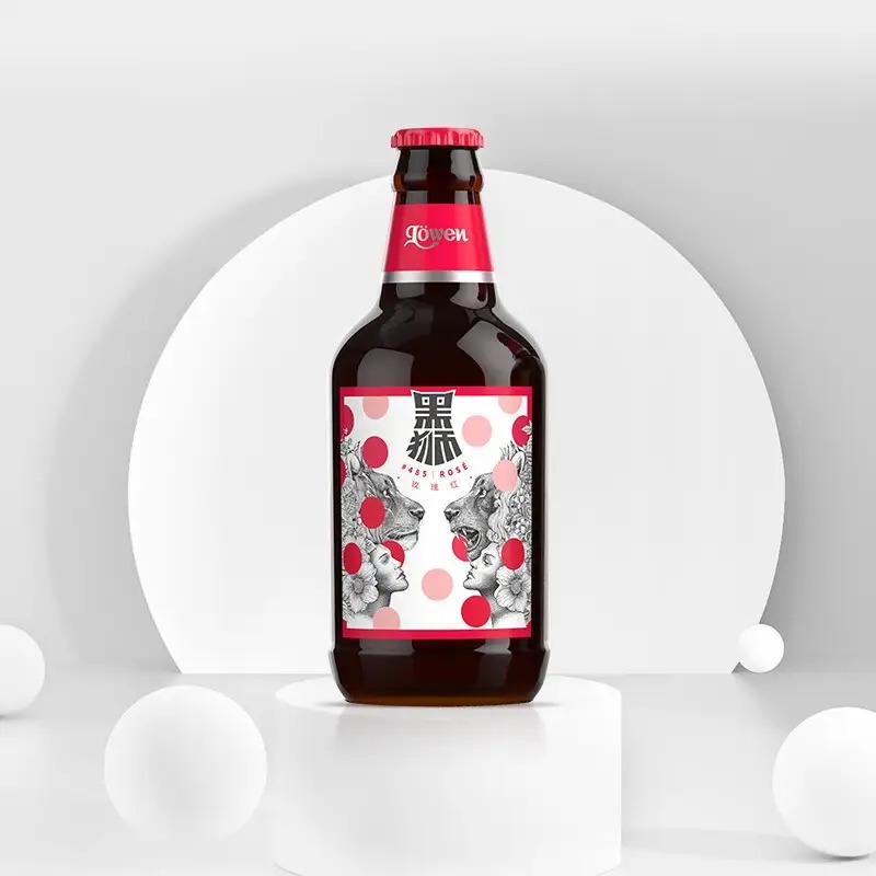 黑狮玫瑰红330ml*12瓶高清大图