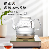 W13底部上水电热水壶全自动玻璃烧水壶家用泡茶壶电茶炉