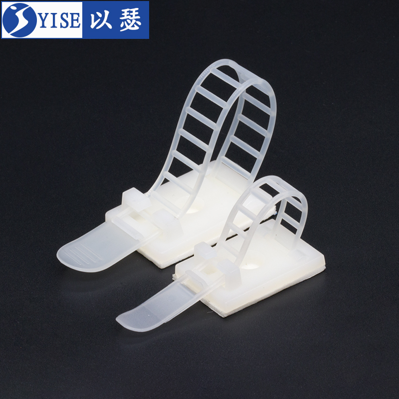 3M背胶粘式扎带固定座免打孔塑料电线束线夹理线器线卡子CL-1/2/3