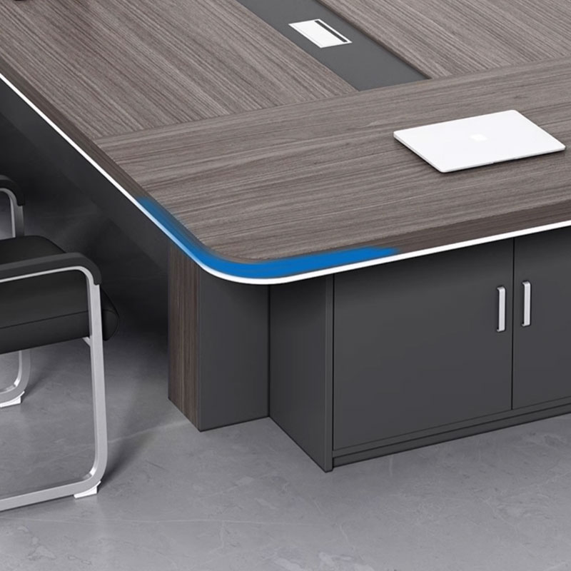 中豫鑫泽 ZYXZ4051007简约现代会议桌洽谈桌板式会议桌 4.5m高清大图