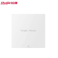 锐捷(Ruijie)无线千兆面板AP WIFI6 1800M RG-EAP162(G)接入点 白色
