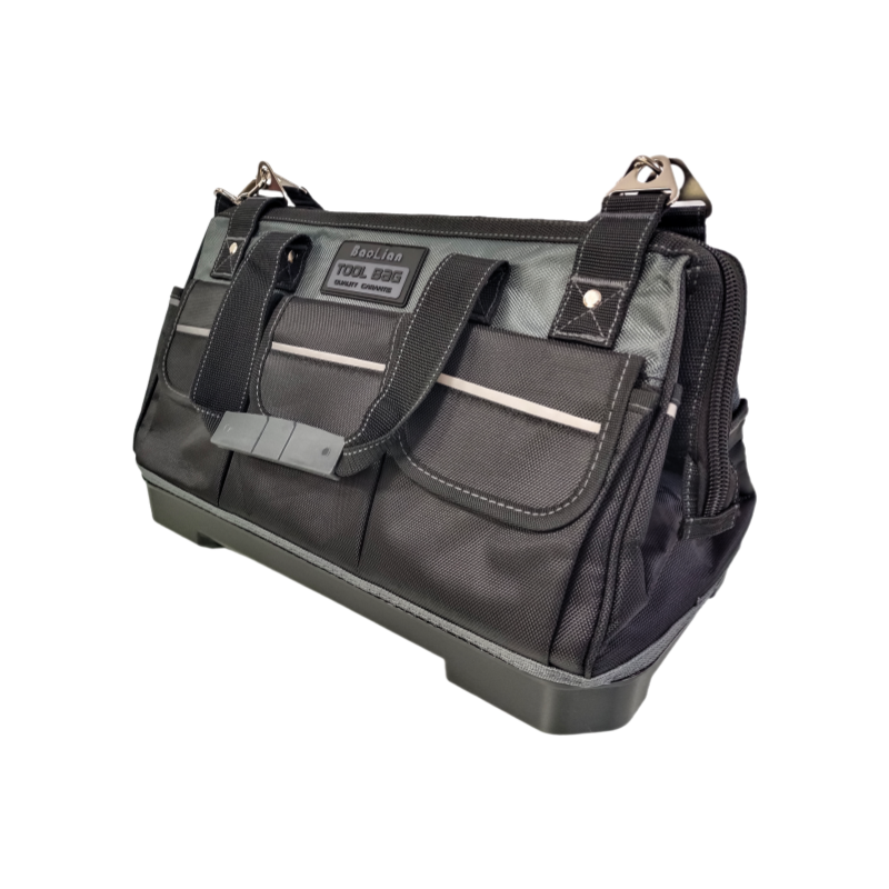 联岚多功能帆布手提工具包肩挎包20寸塑底个高清大图