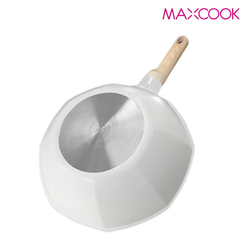 美厨(MAXCOOK) 炒锅 燃气煤气灶电磁炉通用 32cm 精铁MCLP-617高清大图