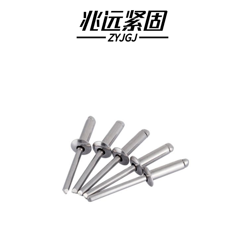 兆远紧固 不锈钢抽芯铆钉(个)(4.8*16)高清大图