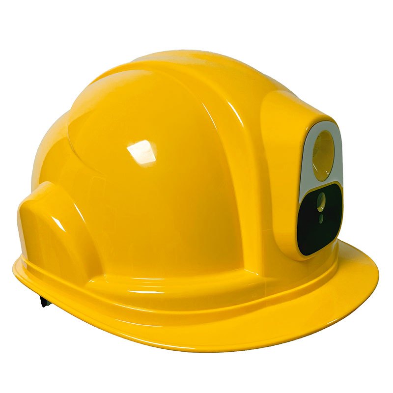 hente鸿天科技4g智能头盔北斗gps定位可视化通信智能安全帽ar头盔100