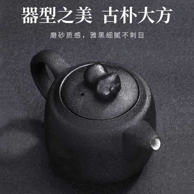 家柏饰(CORATED)茶壶陶瓷泡茶单壶家用配盖冲茶器过滤沏茶壶功夫茶具配件高清大图