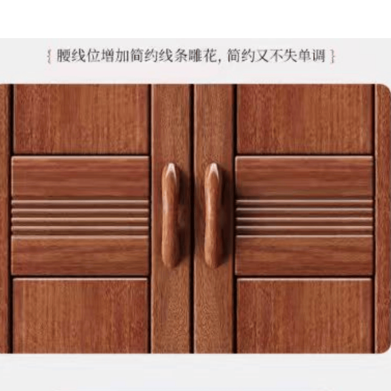 豫龙都三门衣柜102.4cm个高清大图