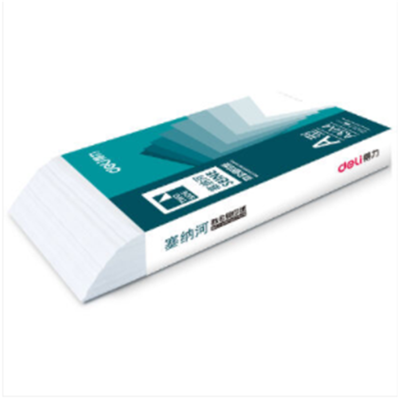 得力 (deli)7480 塞纳河多功能复印纸(A4-70g-8包)