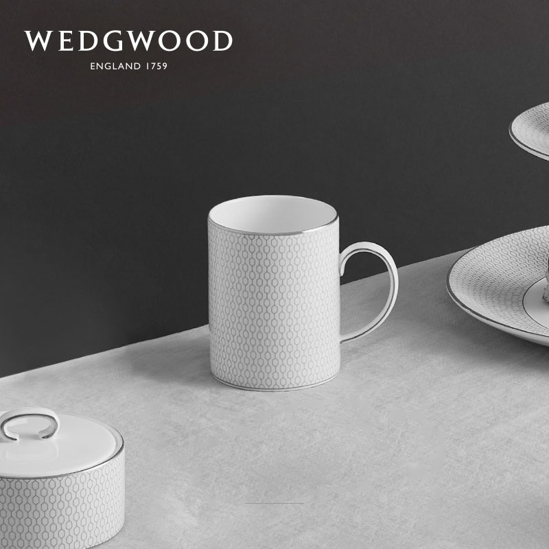 Wedgwood白金几何马克杯+金色几何马克杯对杯礼盒1063183+1055613高清大图