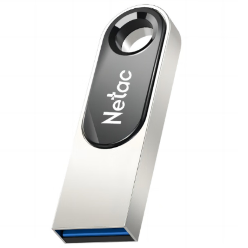 朗科(Netac) U278 U盘 32G USB2.0 珍珠镍+黑色高清大图