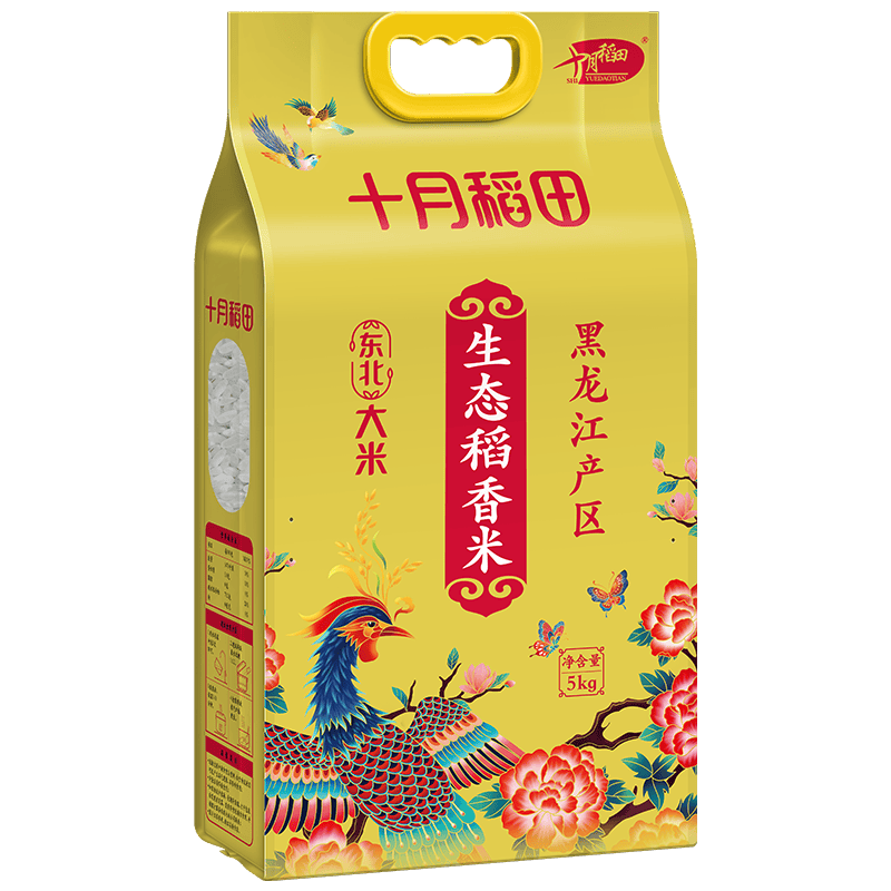 十月稻田 凤凰系列 生态稻香米5kgHC高清大图