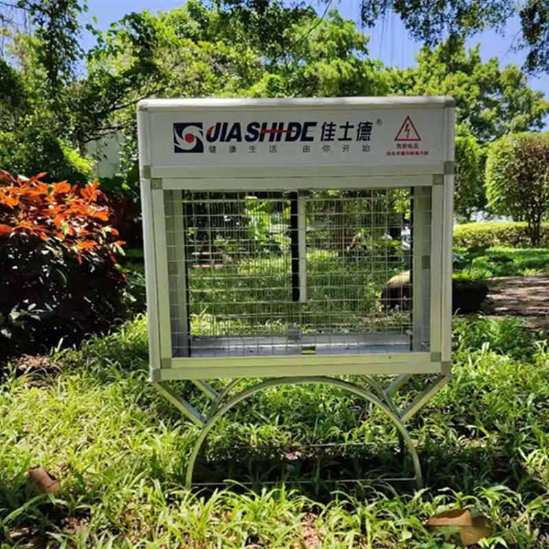 户外灭蚊灯大型室外捕蚊器庭院灯防水灭蚊别墅花园 三维工匠 24W单管户外灭蚊灯高清大图