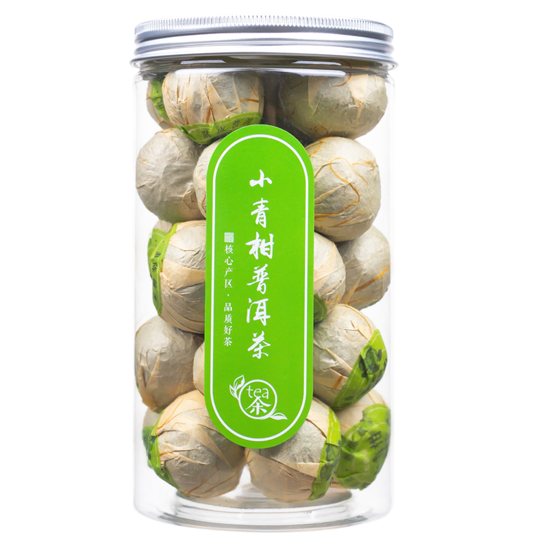 糯米香普洱茶小沱茶黑茶叶云南熟茶小茶饼坨糯香云南茶小粒装灌装 小青柑250g