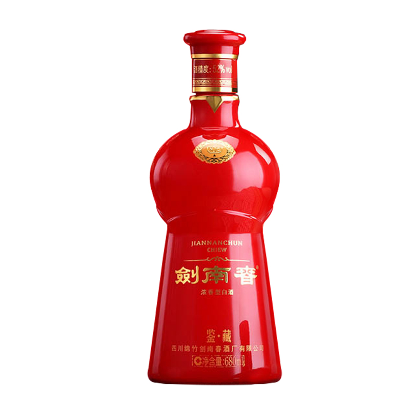 剑南春鉴藏级52度680mL*1瓶浓香型白酒盒装高清大图