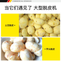 德玛仕(DEMASHI)全自动土豆去皮机商用 酒店饭店马铃薯磨皮机 学校食堂地瓜生姜剥皮机QP-15A[工程款]