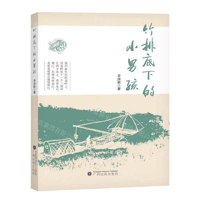 [N]竹排底下的小男孩(精)-9787536376588高清大图