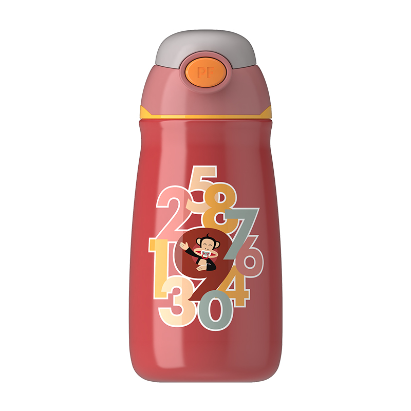 大嘴猴Paul Frank 一杯两盖保温杯PFD302高清大图