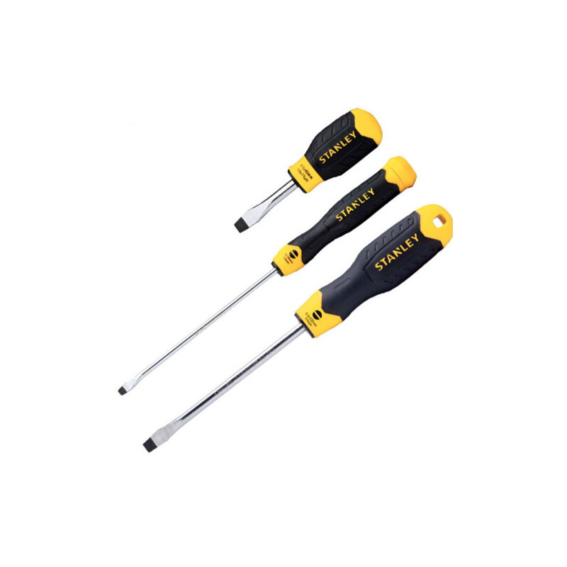 史丹利(Stanley)强力型一字螺丝批3*200mm STMT67263-8-23 货期5-10天高清大图