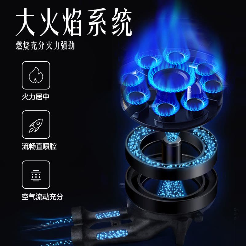 欢呼好太太燃气灶嵌入式液化气灶煤气灶家用台式双眼灶灶具灶台炉具煤气炉鸳鸯九腔大火力节能灶A199-2图片