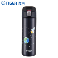虎牌(tiger)星空系列不锈钢保温杯成人杯水杯茶杯大容量男便携水杯女黑色