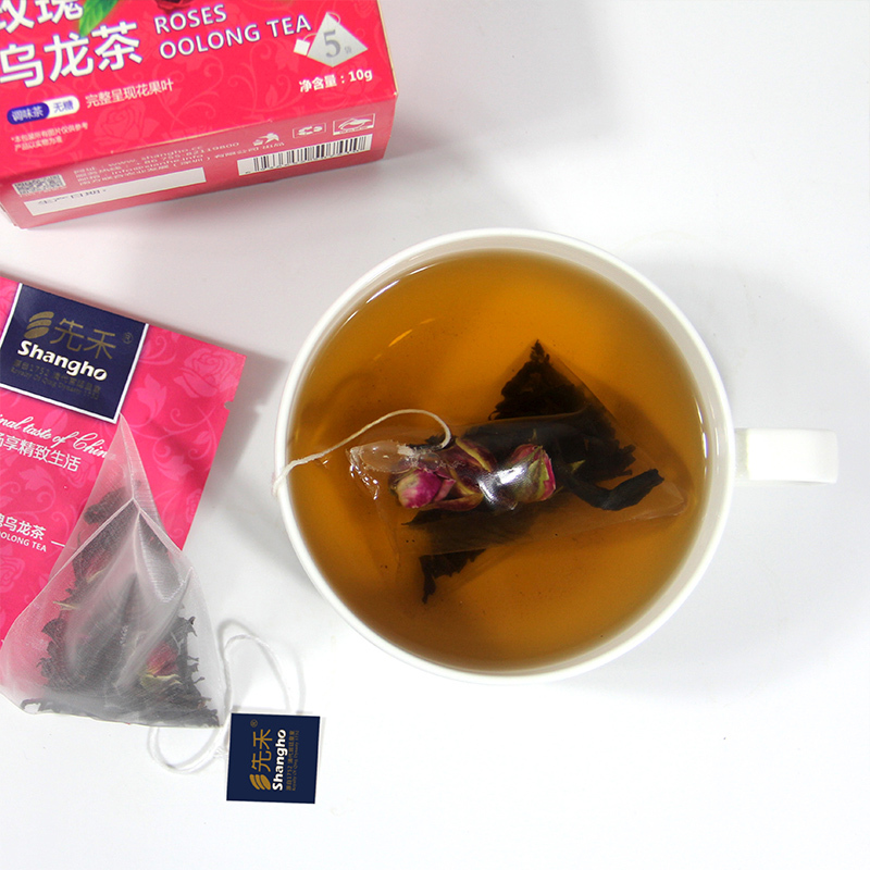 先禾(Shangho)玫瑰乌龙茶(盒装/5袋)