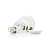 乐美雅悠兰白玉餐具6件套LC-S101G