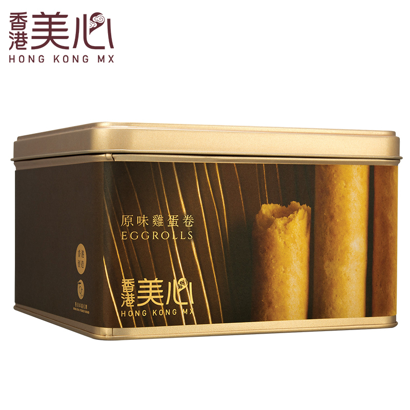 中国香港 美心(Meixin) 原味鸡蛋卷礼盒 448g