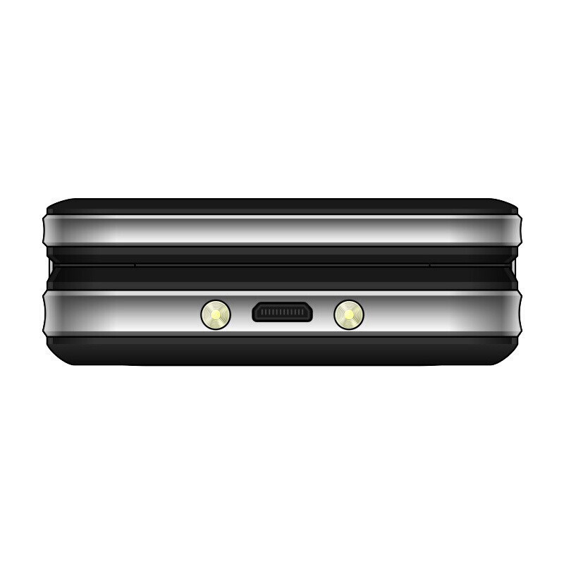 天语ktoucht5黑色双屏翻盖老人手机超长待机移动联通2g双卡双待老人机