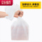 学生一次性塑料台布60x60课桌野餐布家用加厚圆形长方形派对桌布JING PING 白色0.6x0.6米(100张)