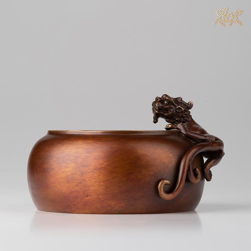 美帮汇全铜摆件《狻猊香炉》全铜香炉 家居工艺品 装饰品高清大图