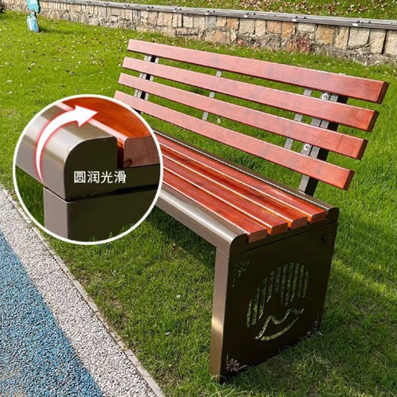 豫众诺 公园凳 100cm 把高清大图