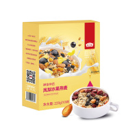 [水果燕麦片 代餐粉伴侣]燕之坊 凤梨禅食伴侣220g 美味搭档泡牛奶