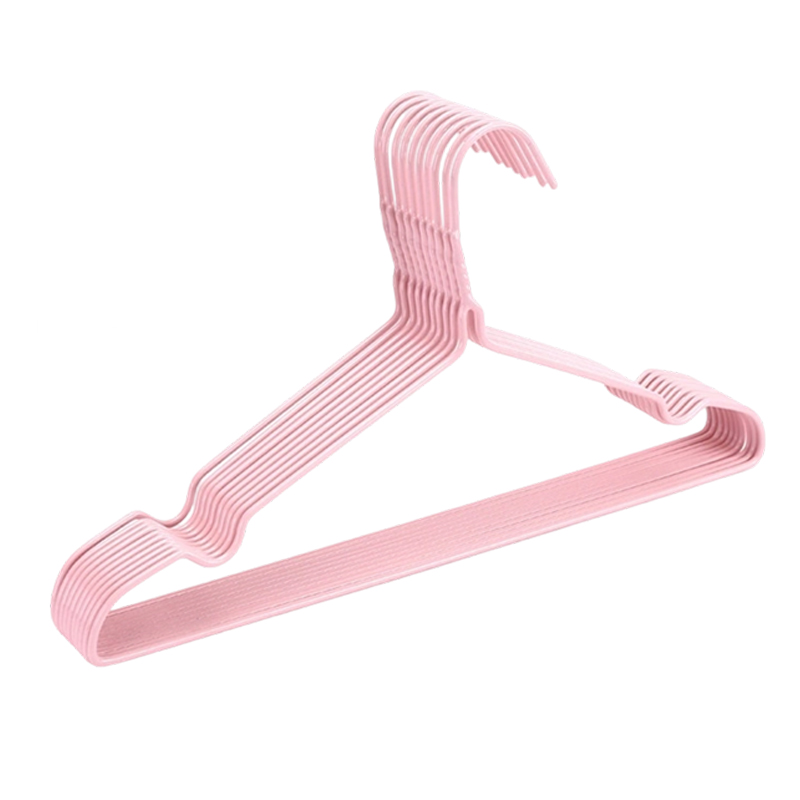 LONMATE 成人衣架加粗(凹槽)40cm-5个一组高清大图