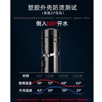 富光玻璃杯双层男士家用高硼硅耐热水杯便携车载茶水分离泡茶杯子