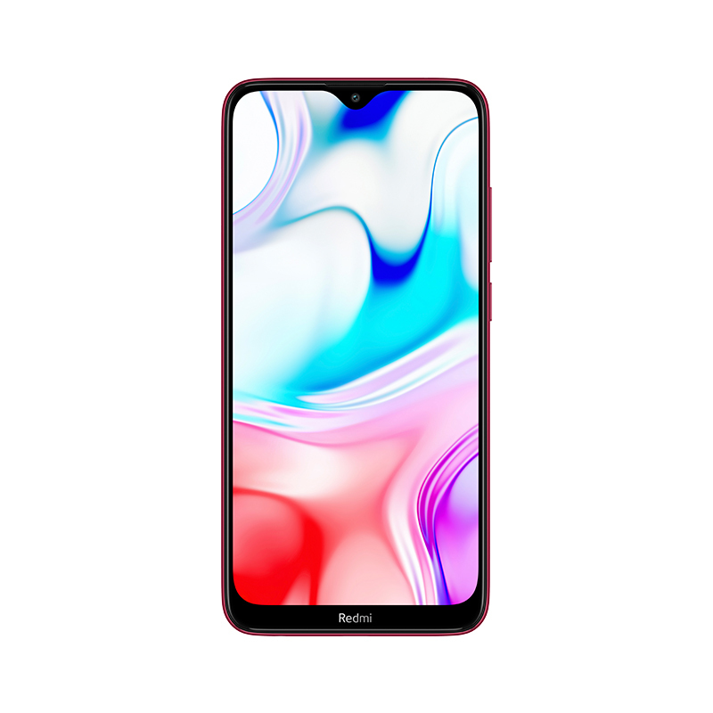 小米 (MI)Redmi 8 4+64GB魅影红 5000mAh大电量 大字体大音量 3D四曲面机身双摄 骁龙八核处理器 AI人脸解锁老年人红米游戏智能移动联通电信全网通4G手机