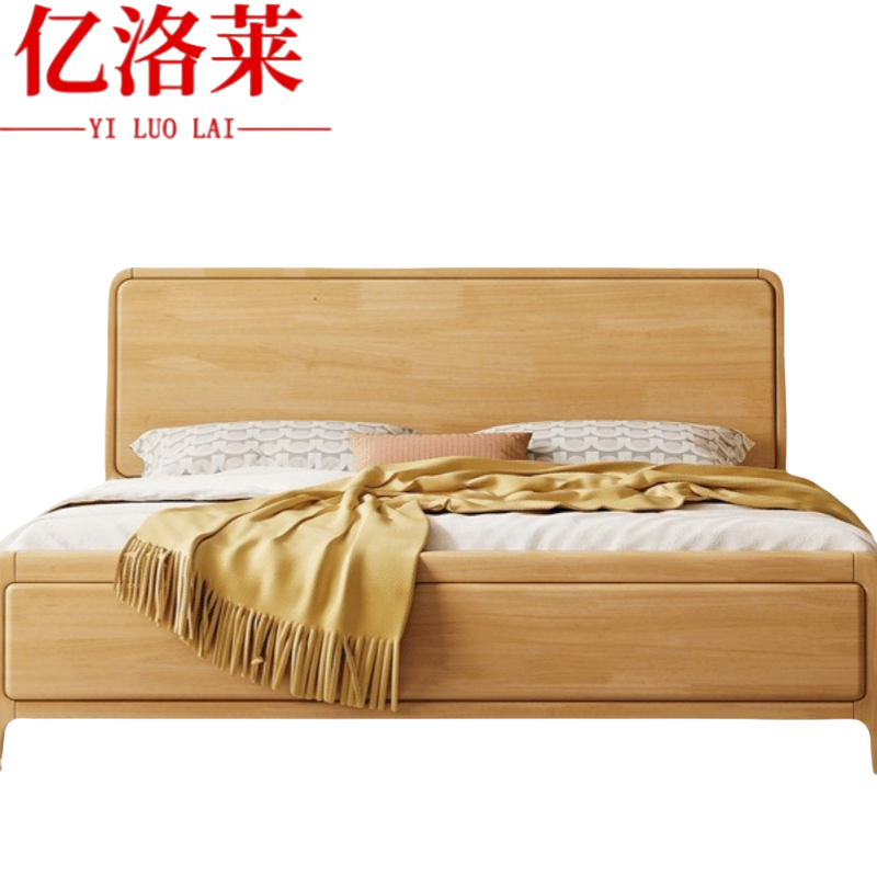 亿洛莱 单人床床头柜 1.2*2m 套高清大图