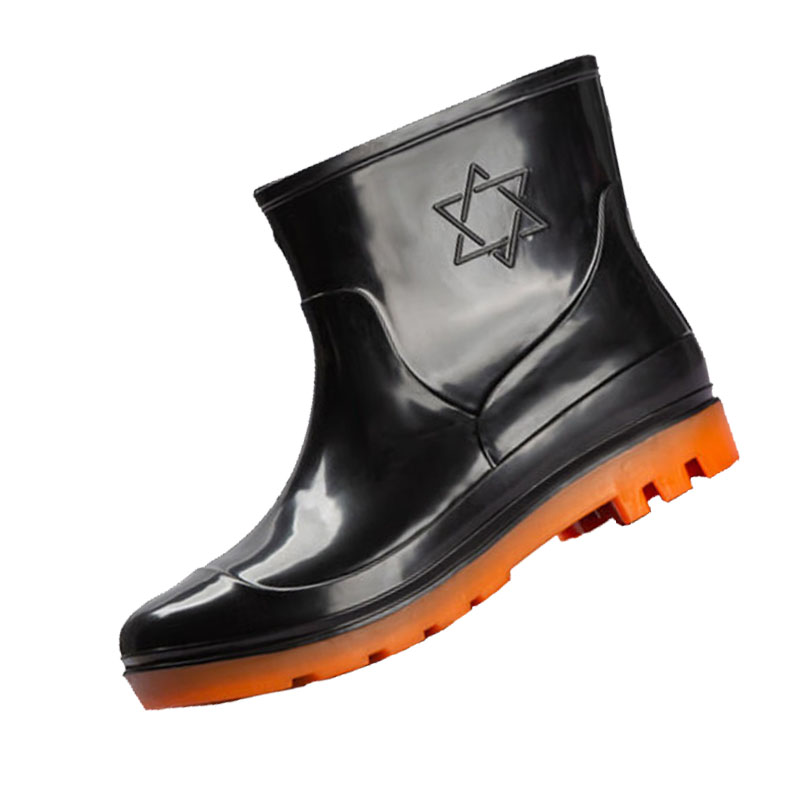 凯圣蓝 KSL-Q512 防滑防水雨鞋 黑色 均码高清大图