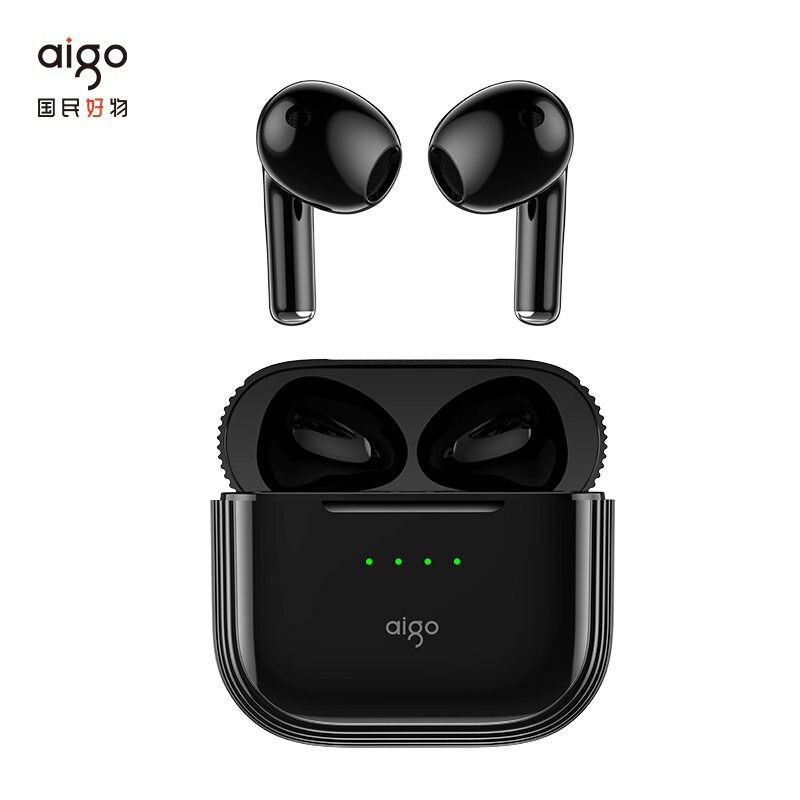 爱国者aigot30真无线蓝牙耳机高清通话蓝牙51半入耳游戏运动跑步音乐