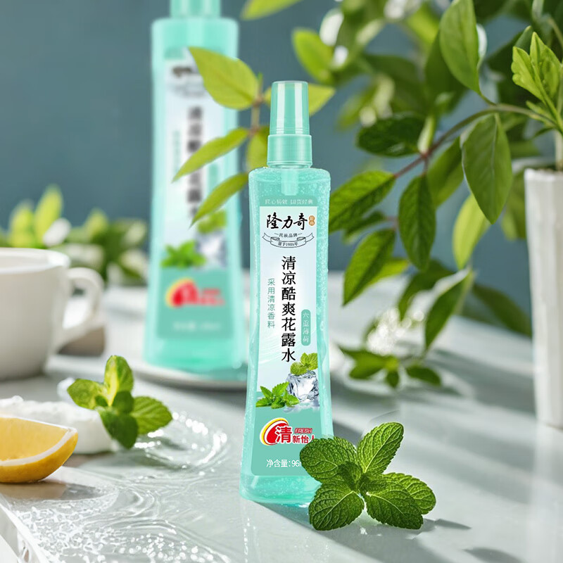 隆力奇 薄荷清凉酷爽花露水96ml舒缓止痒花露水 天然薄荷香型高清大图