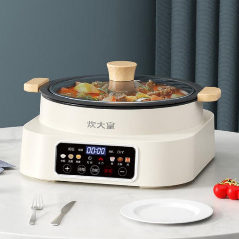 杜邦DUPONT智能电炖锅多功能养生慢炖不粘锅内置高精度温控器家用健康烹饪神器高清大图