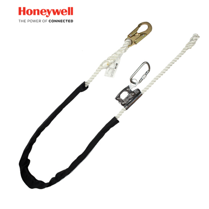 霍尼韦尔 三点式全身安全带（DL-37A）1条+高空作业限位绳（DL-25A）1条+单钩减震缓冲绳（DL-61）2条高清大图