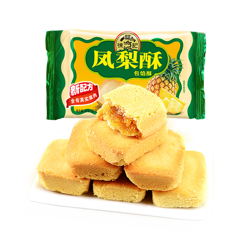 徐福记凤梨酥182g报价_参数_图片_视频_怎么样_问答-苏宁易购