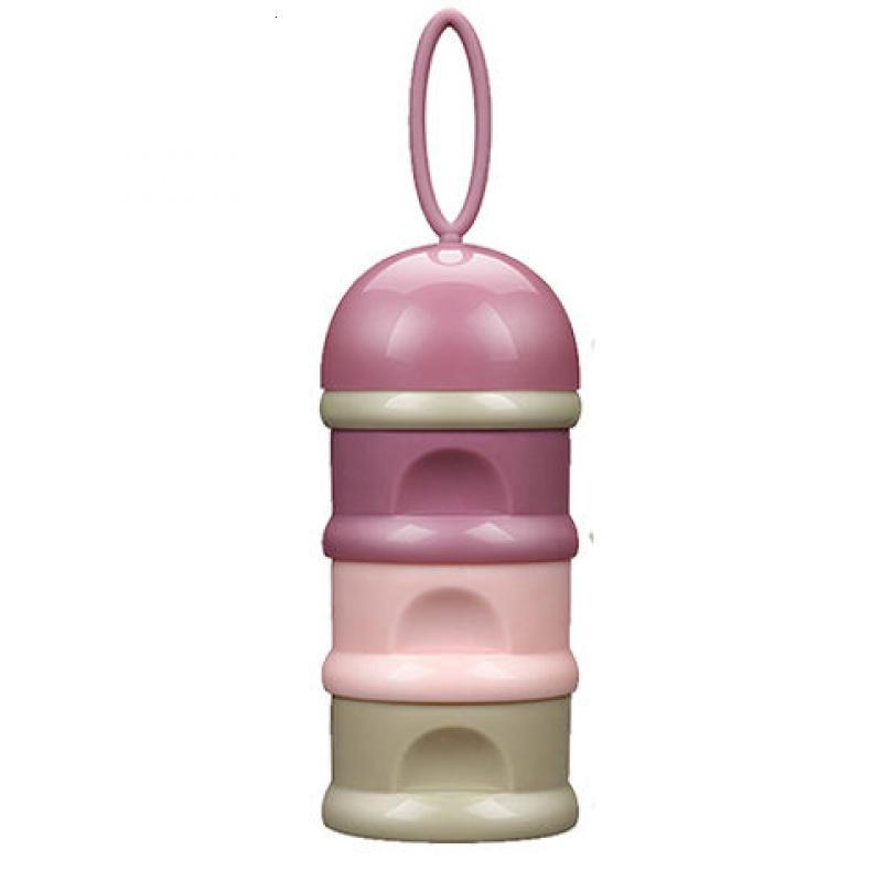 婴儿装奶粉盒便携式外出大容量宝宝分装储存罐迷你小号密封奶粉格