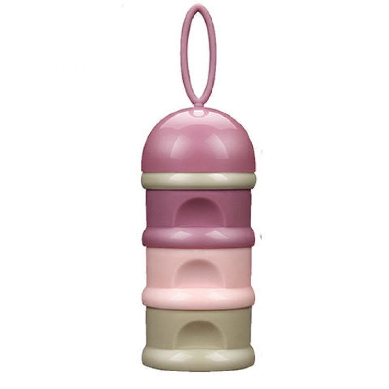 婴儿装奶粉盒便携式外出大容量宝宝分装储存罐迷你小号密封奶粉格图片