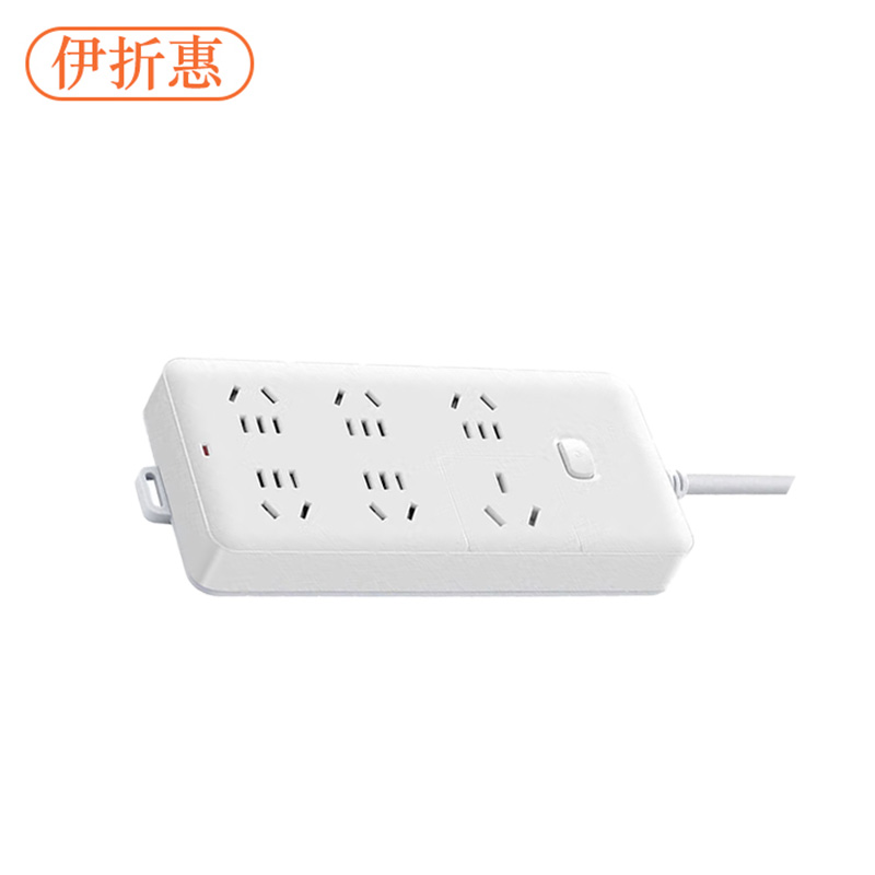 伊折惠 YZHGW-0913 总控6位3米 插排 (计价单位:个) 白色高清大图